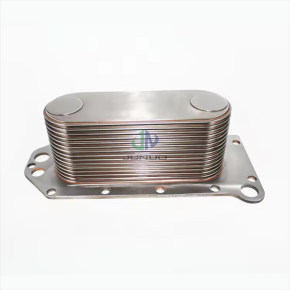 Construction Machinery Truck Engine ISL QSL8.9 Diesel Engine Parts 3966365 Oil Cooler Core